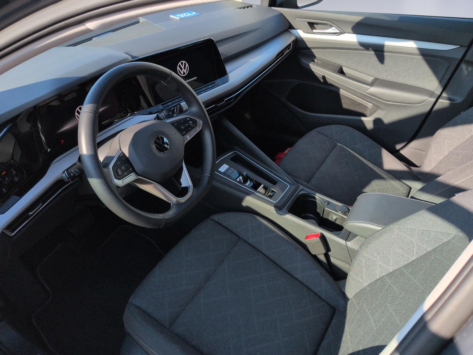 Volkswagen Golf VIII 1.0 eTSI DSG Life LED+ACC+APP+NAVI, миниатюра 10