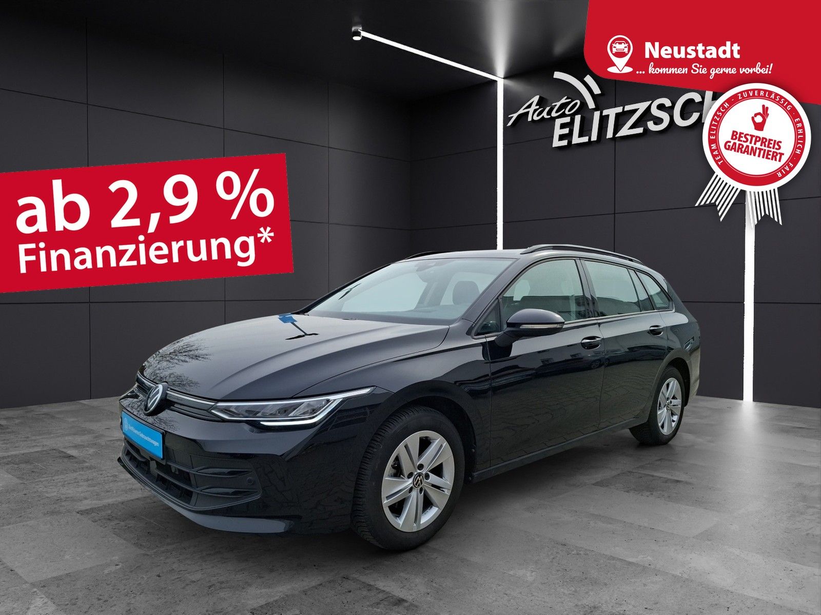 Fahrzeugabbildung Volkswagen Golf VIII Variant TSI Life Standhzg. LED Navi AI
