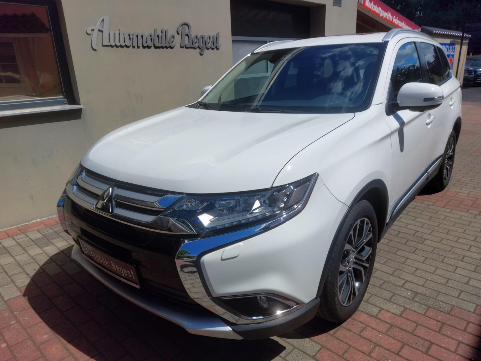 Mitsubishi Outlander 2.2 4WD 7SITZE+AHK+LEDER+KEIN ADBLUE!