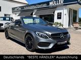 Mercedes-Benz C 180 Cabrio Aut.AMG-LINE"Night Edition"+PERFEKT - Mercedes-Benz C 180: Cabrio