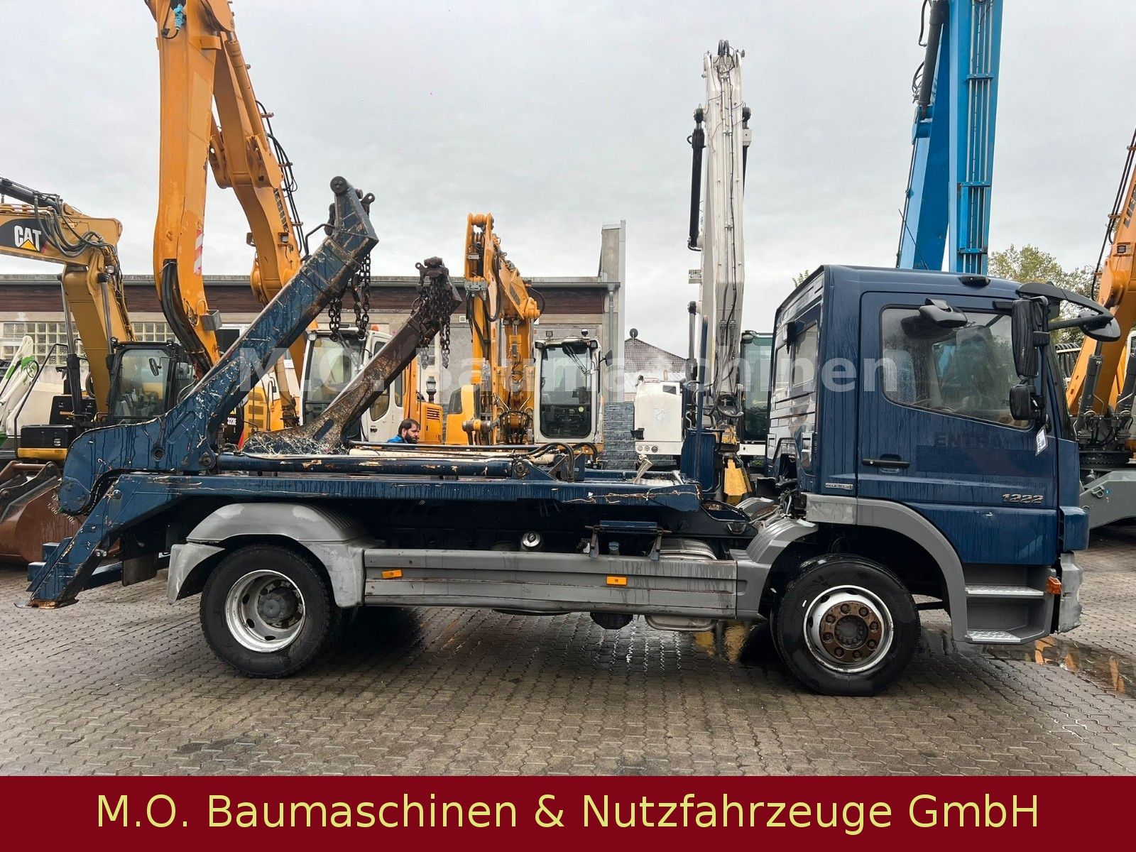 Fahrzeugabbildung Mercedes-Benz Atego 1222 K/  Bluetec 4 / Meiller AK 7 MT /