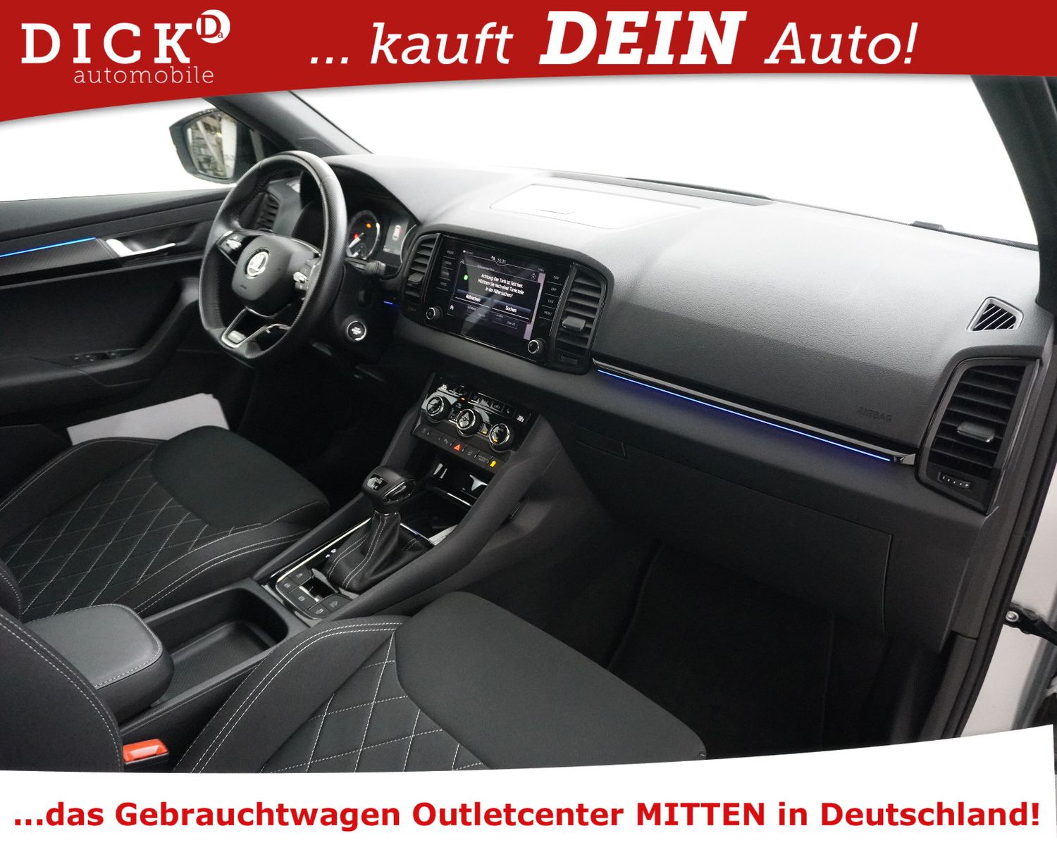Fahrzeugabbildung SKODA Karoq 2.0d DSG Sportline 4x4 PANO+LED+AHK+SHZ+19