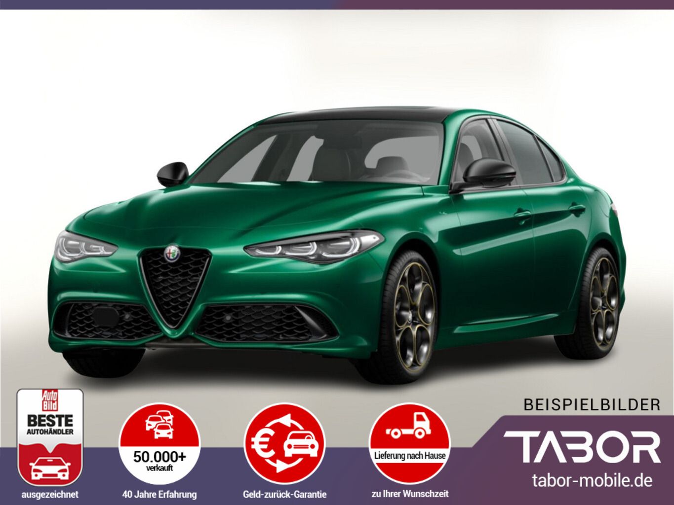 Alfa Romeo Giulia 2.2 D 210 AT8 Q4 Intensa Matrix Pano Nav