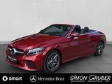 Mercedes-Benz C 300 Cabrio AMG Burmester AHK Multibeam Distron - rote Mercedes-Benz C 300