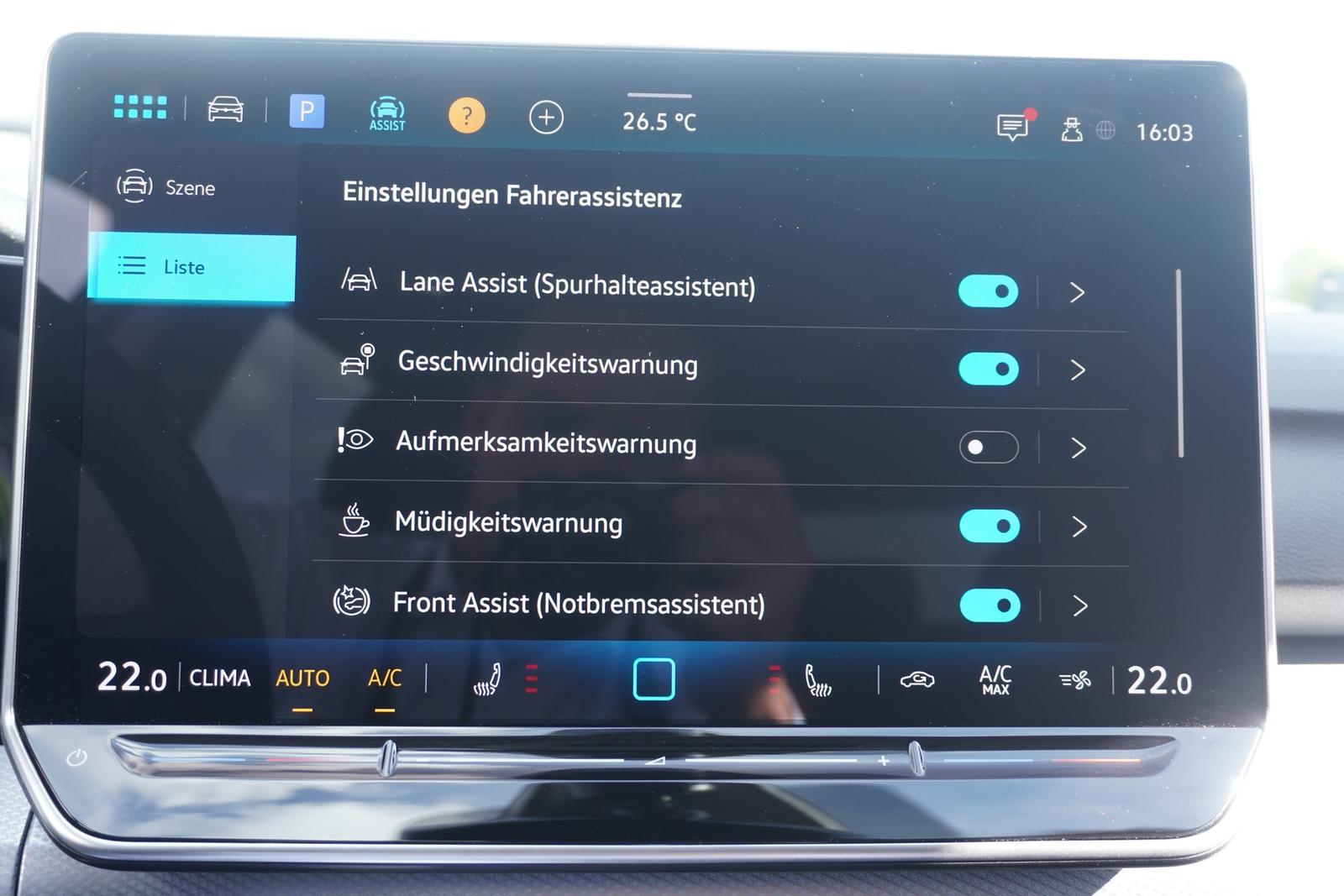 Volkswagen Golf VIII 1.5 eTSI Goal DSG LED Navi Sitzheizung, миниатюра 18