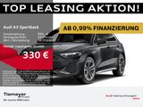 Audi A3 Sportback 40 TFSIe S LINE LM18 AHK HuD SONOS - Audi A3 mit Hybrid-Antrieb: Grau, Alcantara