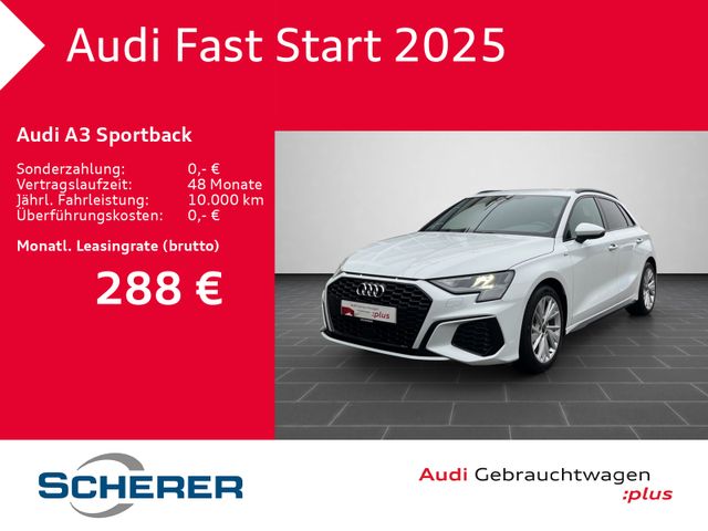 Audi A3 Sportback S line 30 TFSI S-TRONIC NAVI OPTIK-