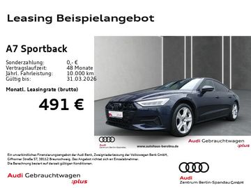 Audi Leasingangebot: Audi A7 Sportback 50 TFSI e qu. S tronic *HuD*360°*