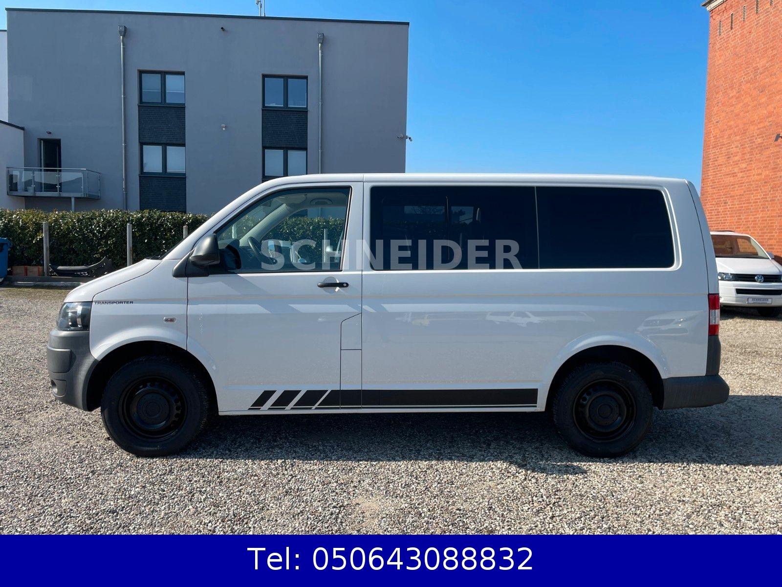 Volkswagen T5 Kombi 2,0TDI 140PS 9-Sitzer/ TÜV-AU neu