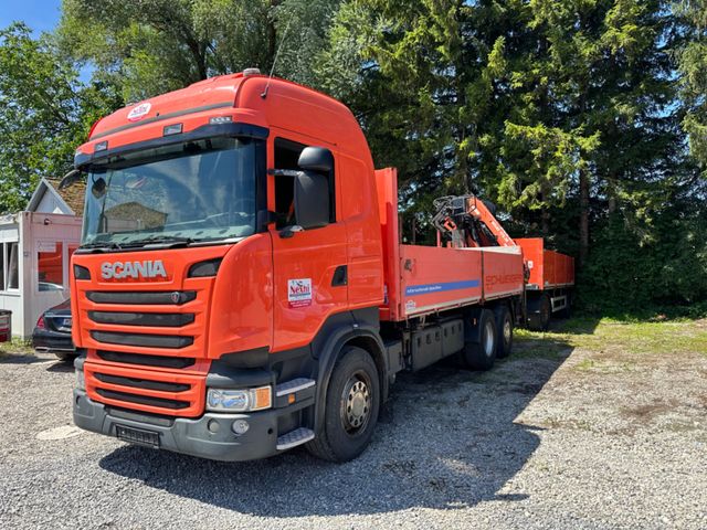 Scania R450, ATLAS 172.3E,Wechselsystem Aufbau,Funk,