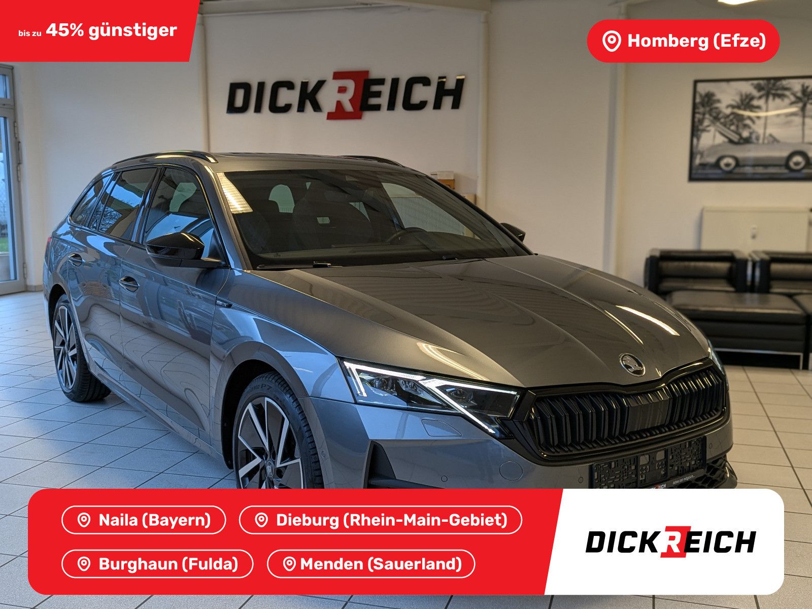 Изображение автомобиля SKODA Octavia 1.5 TSI Sportline Pano Martix Cam AHK