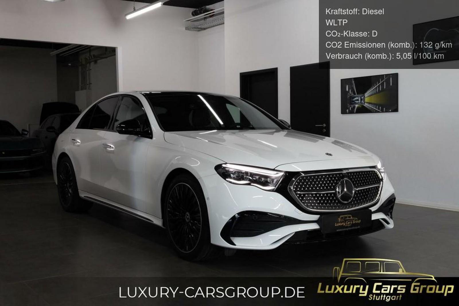Mercedes-Benz E 220 d AMG-AdvancePlus-Pano-Winter-Night-Burm