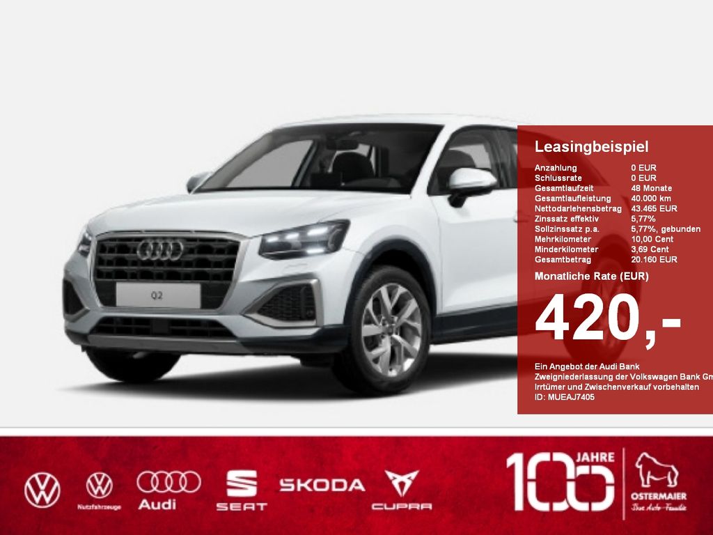 Audi Q2 advanced 35 TFSI 110(150) S tronic