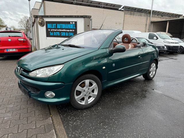 Peugeot 206 Cabriolet CC Roland Garros 1Hand-Klima-Leder