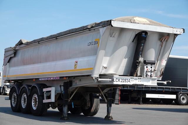 Benalu WYWROTKA 27 m3 · ALUMINIOWA · HYDRAULICZNA KLAPA