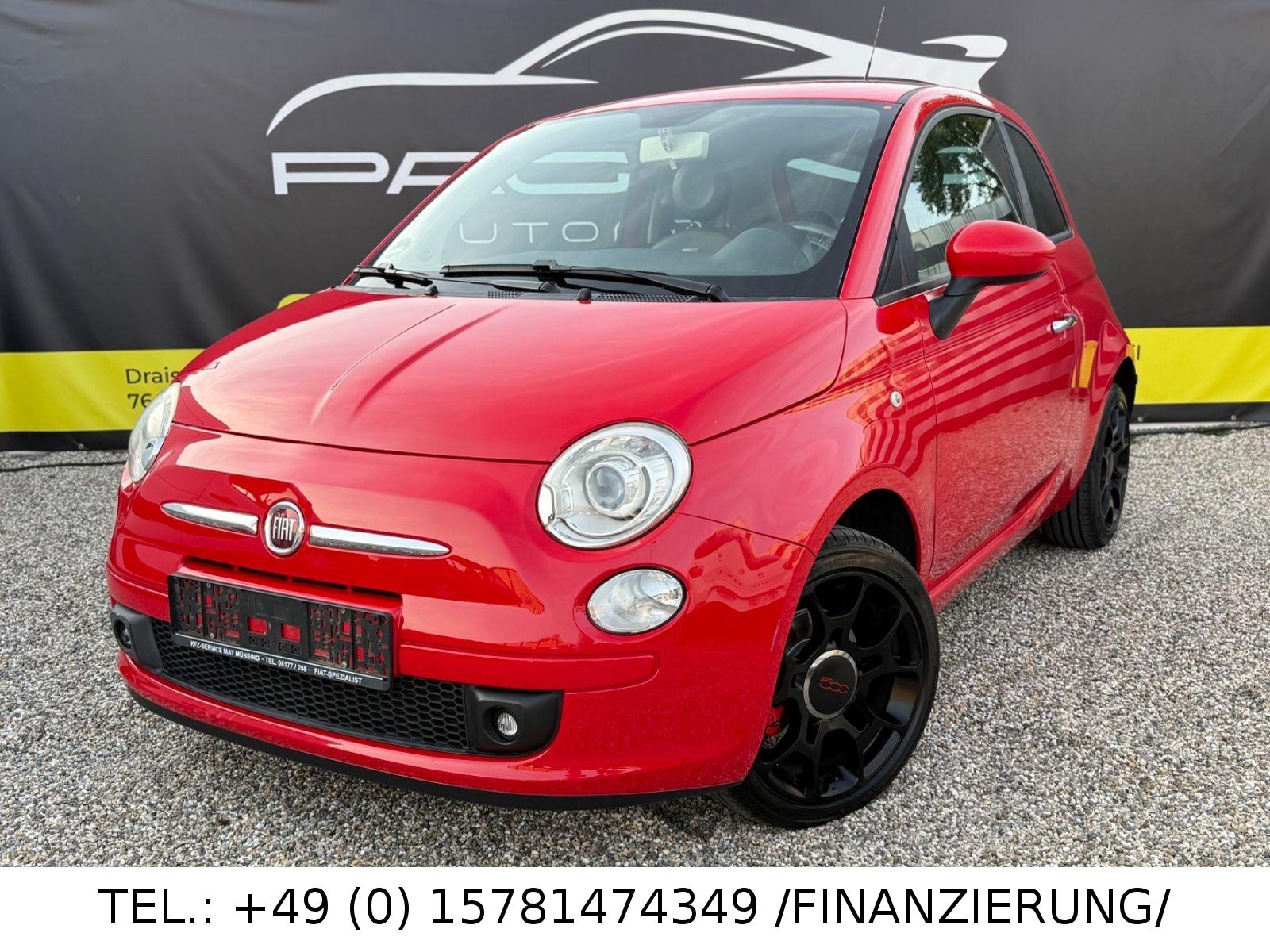 Fiat 500 /SHZ/TÜV NEU/PDC/KLIMA/ROSSO CORSA/