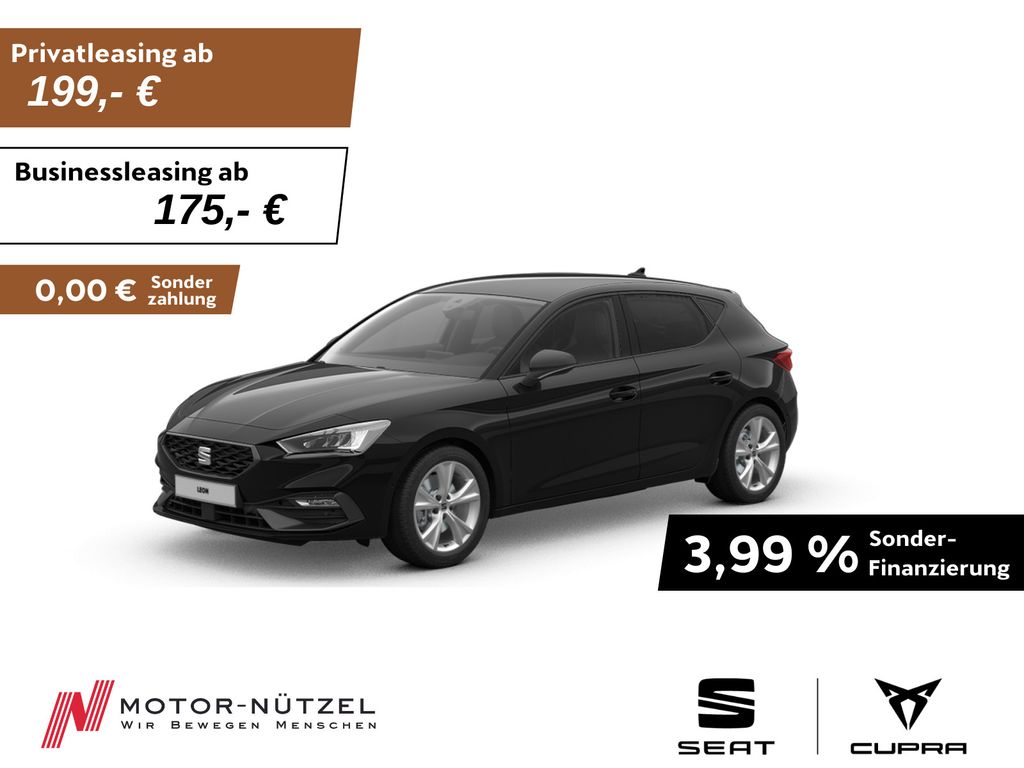 Seat Leon 2.0 TDI DSG FR-LINE LED+NAV+APP+ACC+SHZ+RFK