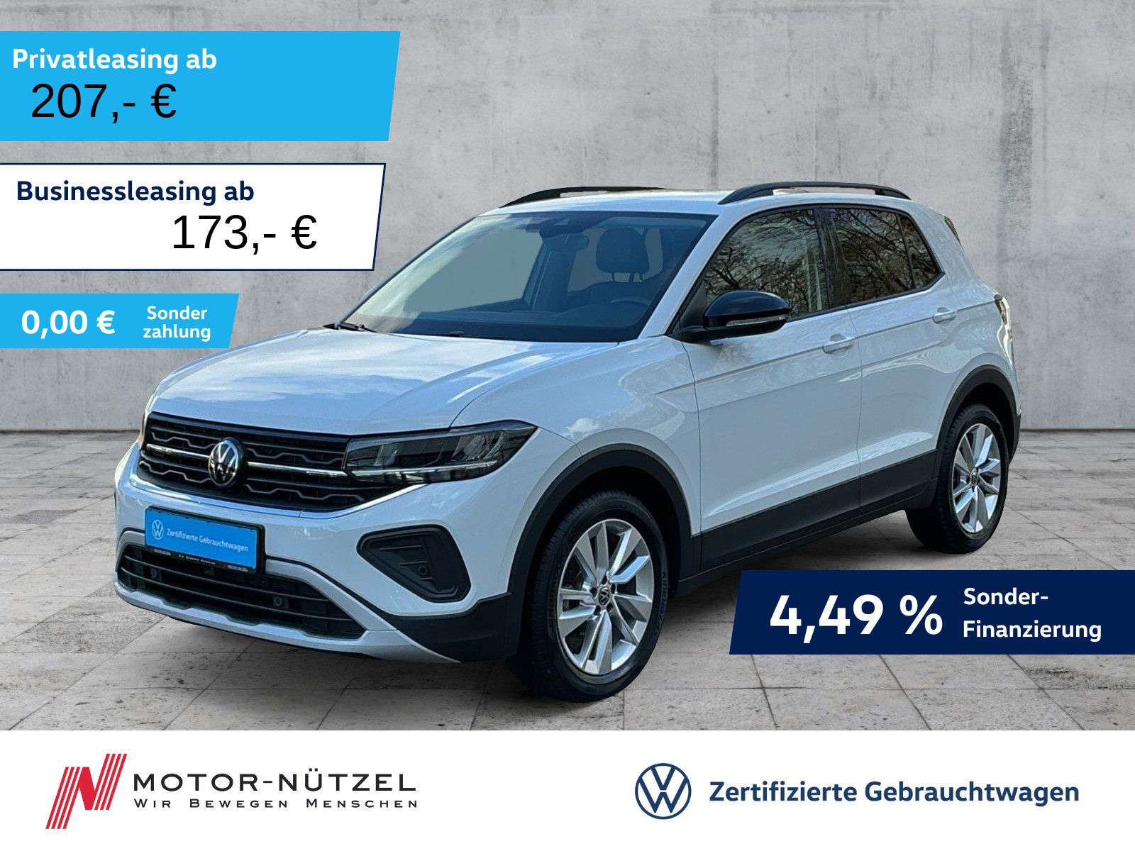 Volkswagen T-Cross 1.0 TSI GOAL LED+NAVI+ACC+SHZ+DAB+17Z.