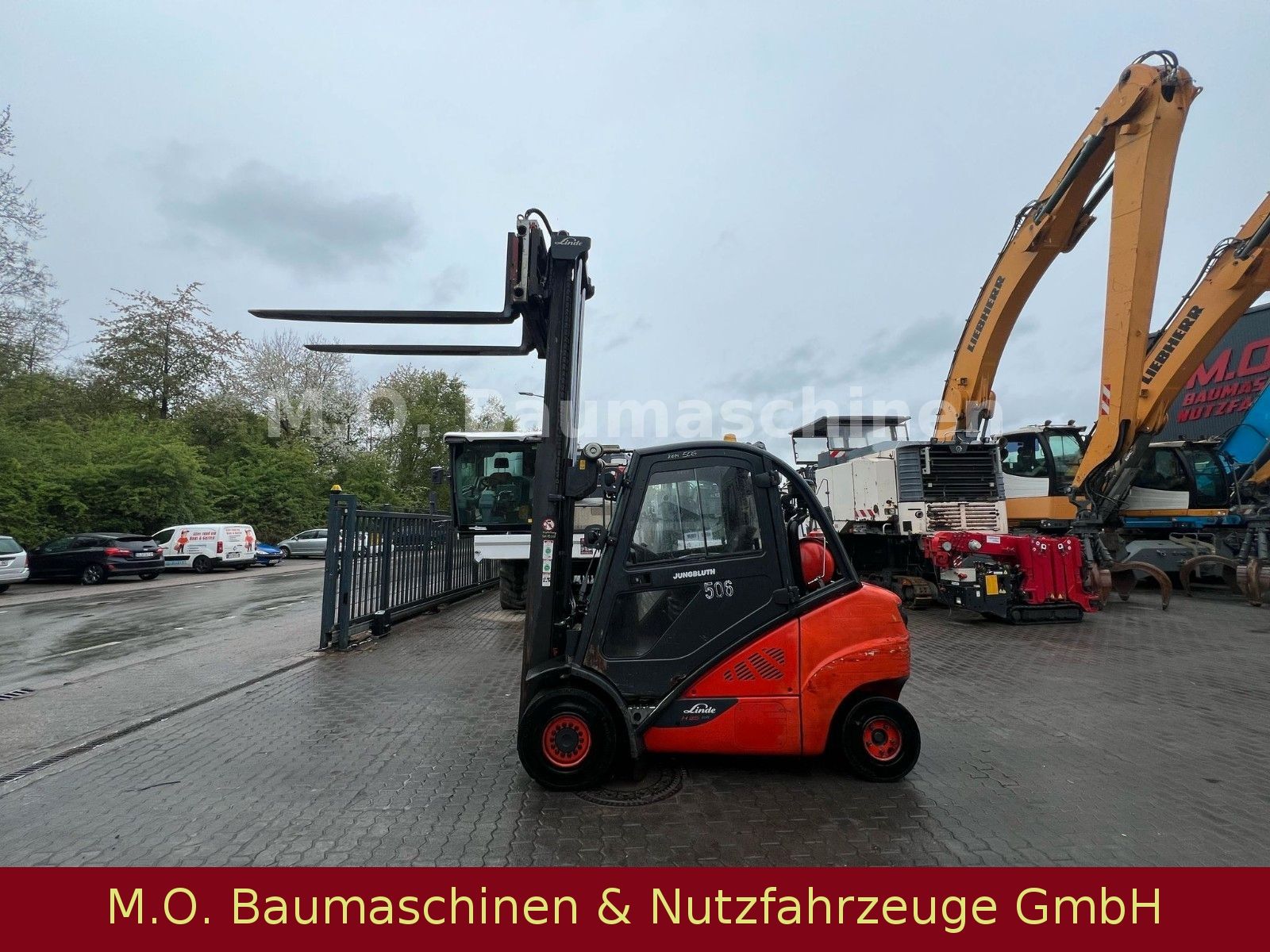 Fahrzeugabbildung Linde H 35 T-02 EVO / SS /Duplex Mast/ Gas /3,5t/3,10m