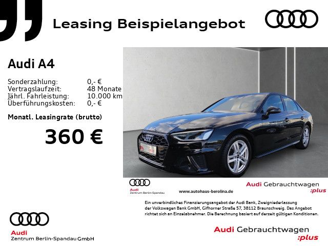 Audi A4 Lim. 40 TFSI qu. S line S tronic *NAV+*SHZ*