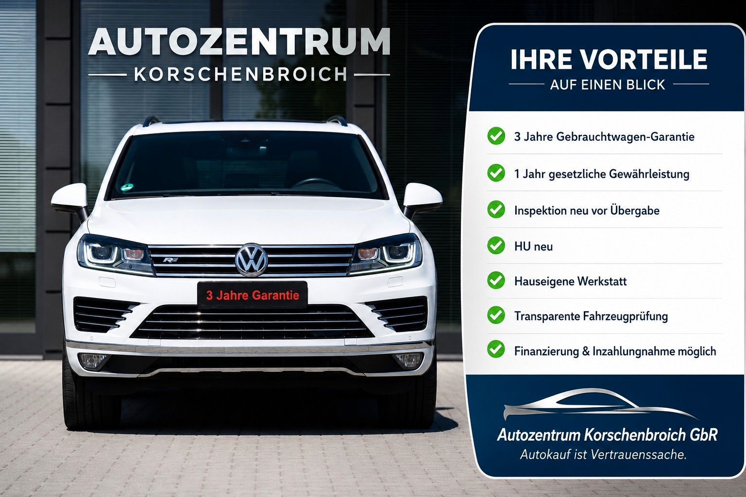 Volkswagen Volkswagen Touareg V6 TDI-R-line 4Motion +3 JAHRE 