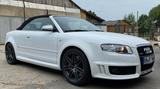 Audi RS4 4.2 quattro Cabriolet mit Schalensitzen - Audi RS4: Weiß