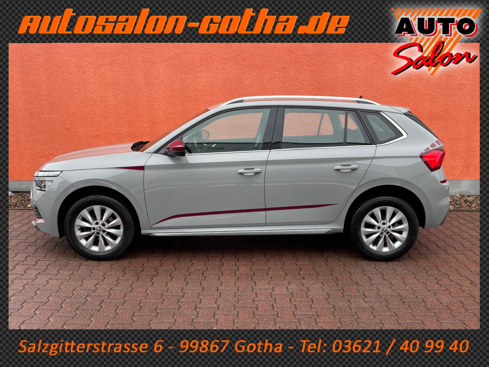 Skoda Kamiq TSI Style Stahlgrau LED+APP LANE SHZ SHEFT, миниатюра 6