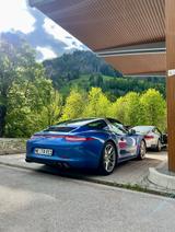 Porsche 991 Targa 4S Targa S - blaue Porsche 991