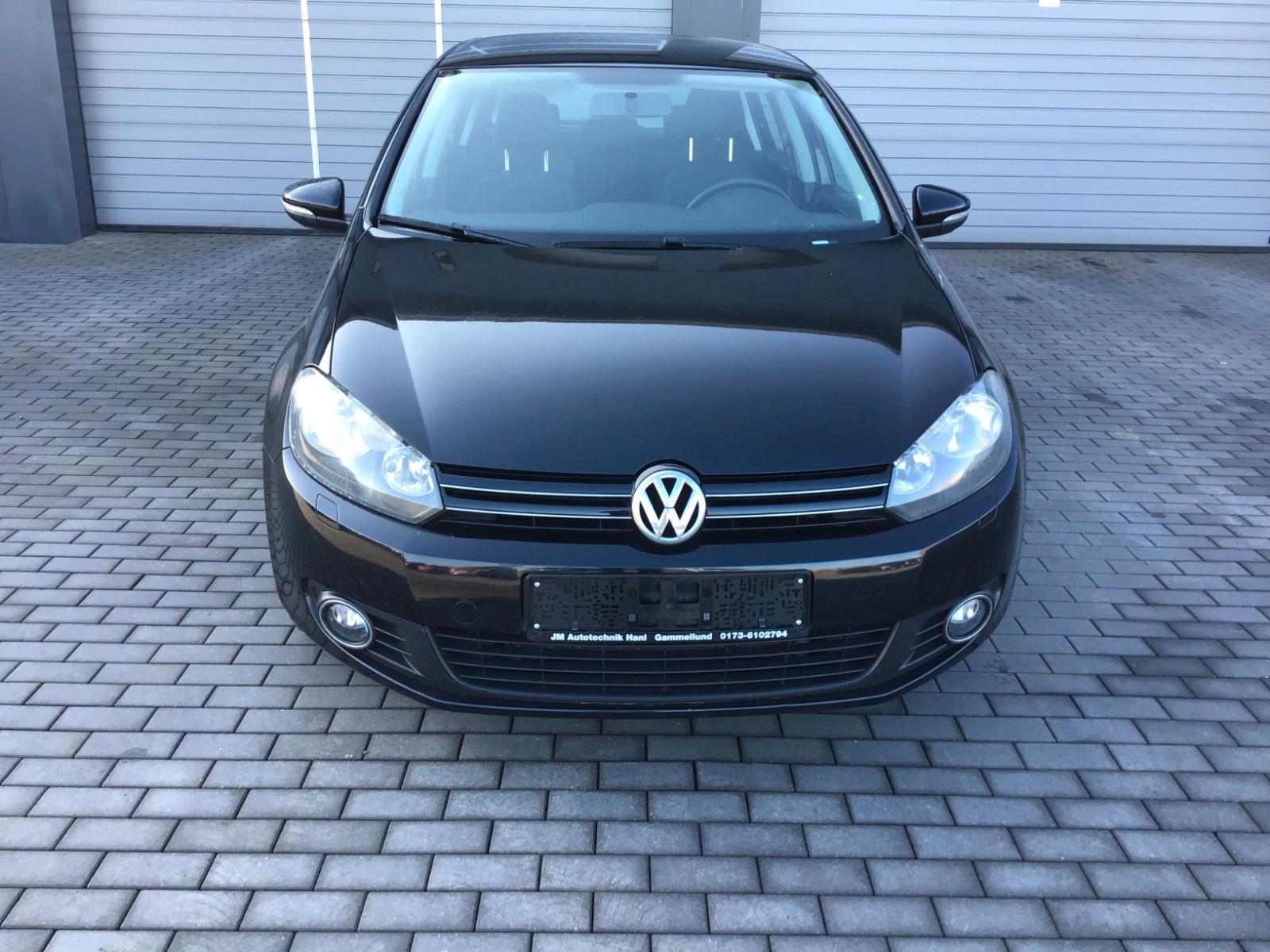 Volkswagen Golf VI Comfortline.114TKM.KLIMA.SHZ