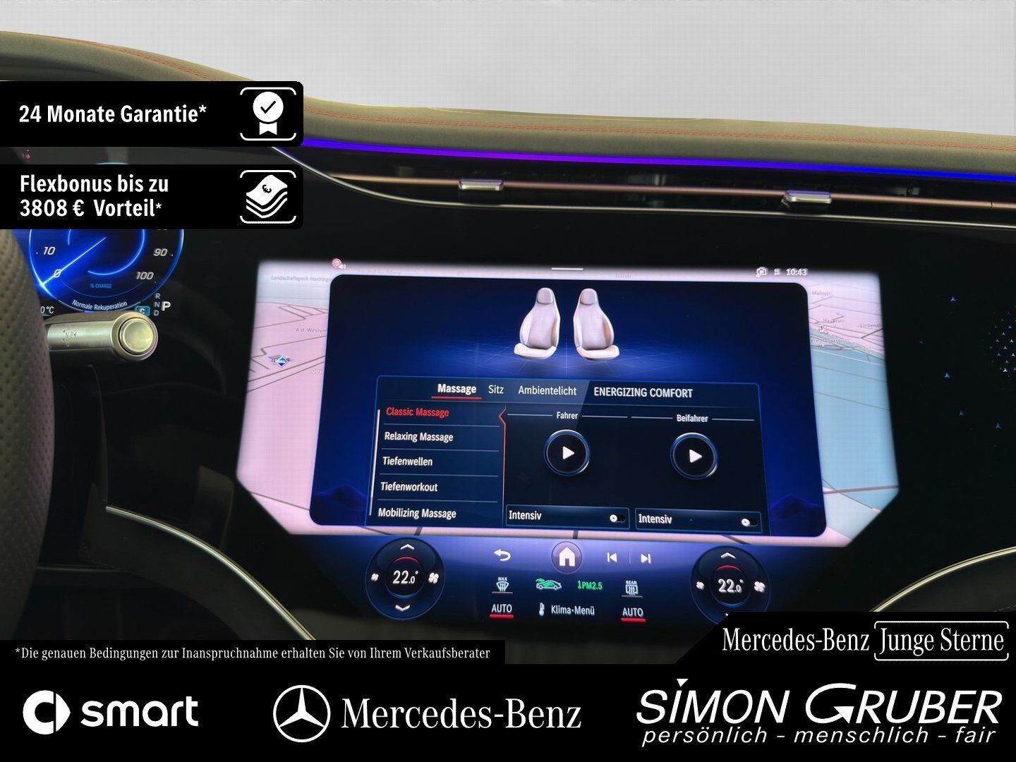 Fahrzeugabbildung Mercedes-Benz EQS 500 4M AMG Pano Massage TV Guard360 118kwh
