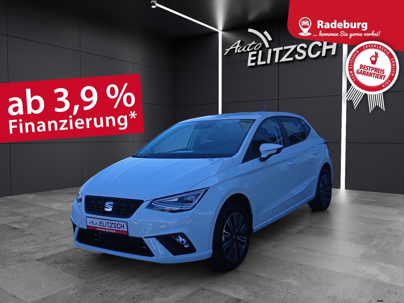 Fahrzeugabbildung SEAT Ibiza Road Edition TSI DSG LED ACC Navi RFK SH A
