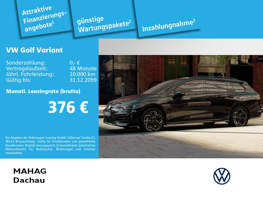 Golf VIII Variant 1.5 eTSI R-Line BlackStyle AHK