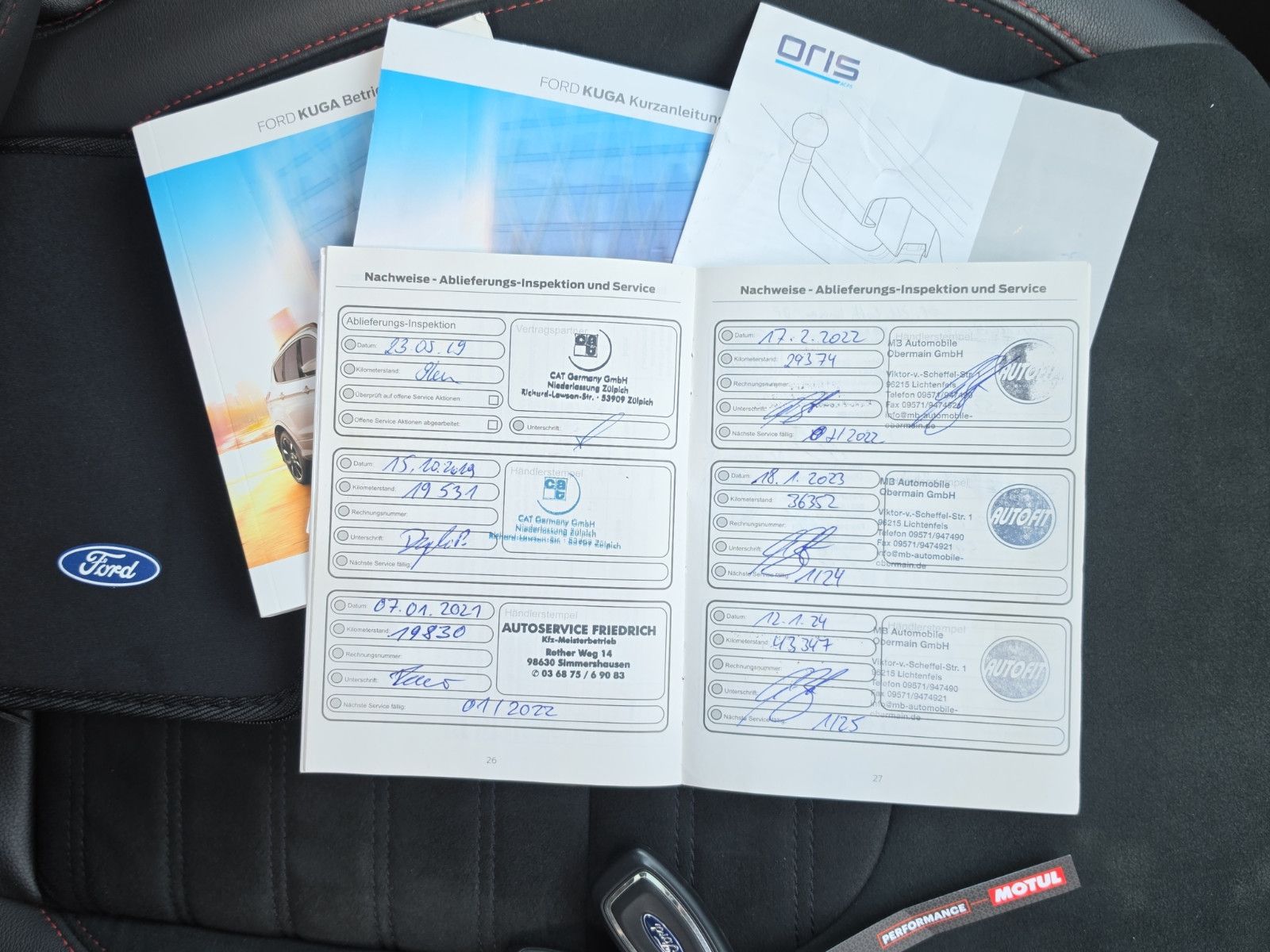 Fahrzeugabbildung Ford Kuga ST-Line Panorama-Dach Kamera Alcantara AHK