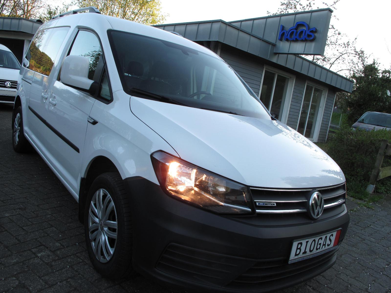 Volkswagen Caddy 1,4TGI Maxi CNG Trendl AHK Flügel WS-Heiz