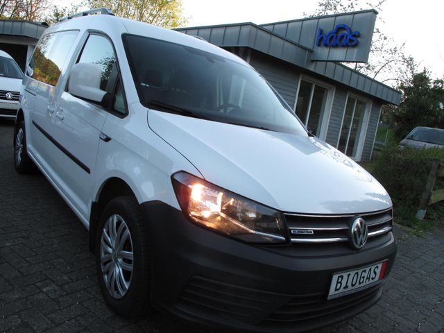 VW Caddy 1,4TGI Maxi CNG Trendl AHK Flügel WS-Heiz