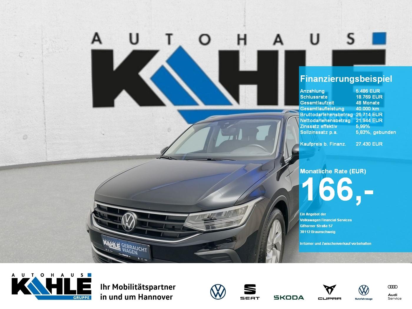 Volkswagen Tiguan 1.5 TSI DSG AHK SHZ ACC RFK Navi CarPlay