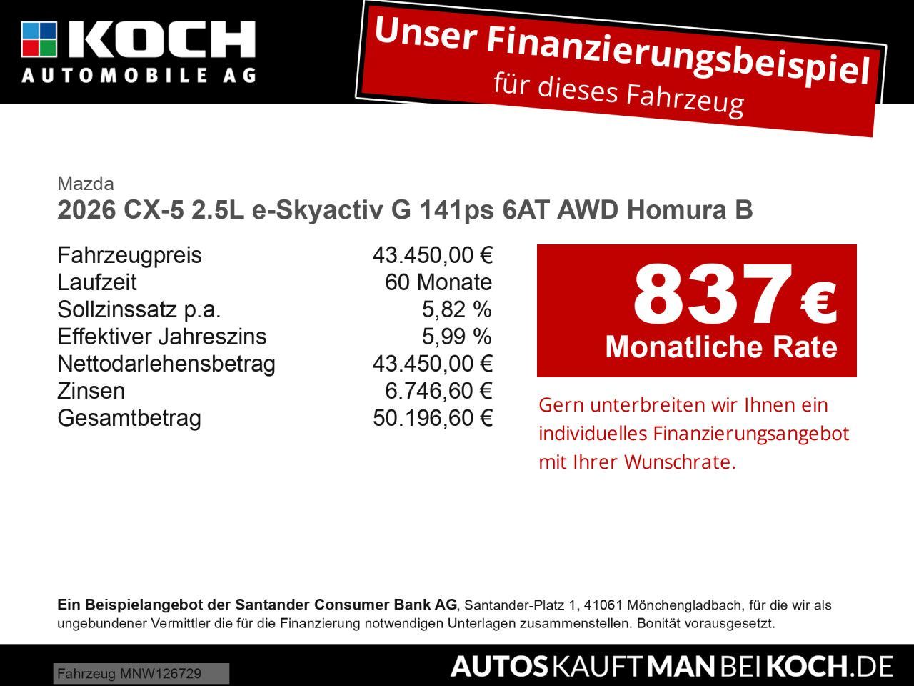 Mazda 2026 CX-5 2.5L e-Skyactiv G 141ps 6AT AWD Homura imagem 2