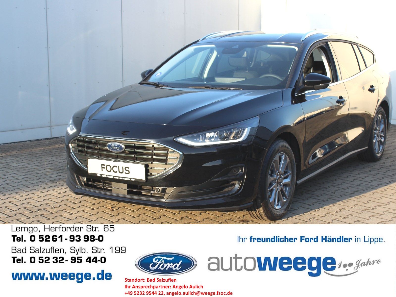Fahrzeugabbildung Ford Focus Titanium 1,0 EcoBoost MildHybrid