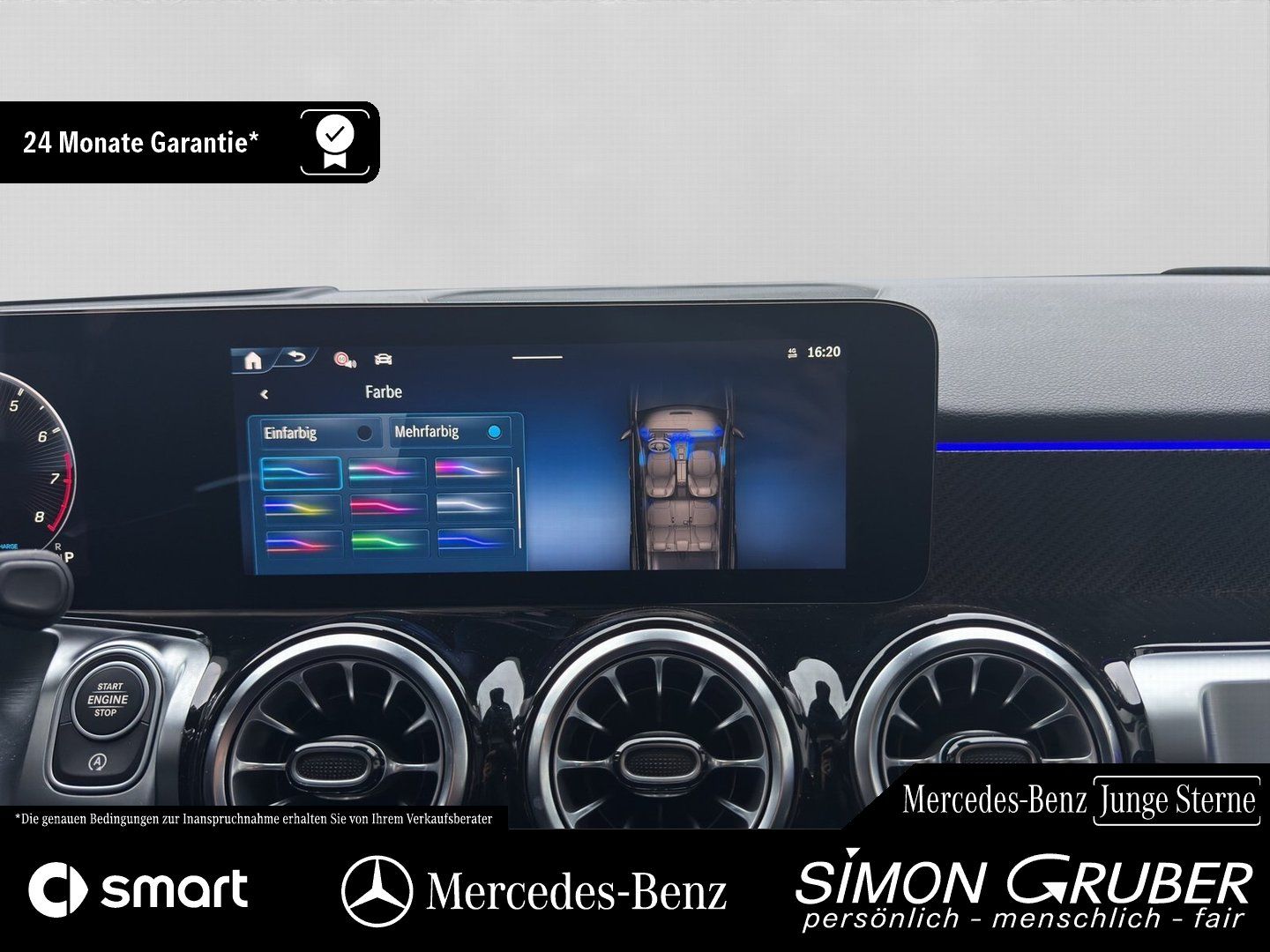 Fahrzeugabbildung Mercedes-Benz GLB 35 4M AMG Night Premium+ 21Zoll 7Sitze