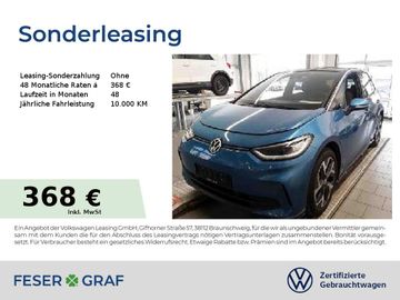 Volkswagen Leasingangebot: Volkswagen ID.3 Pro Navi Pano Kamera ACC IQ-LED