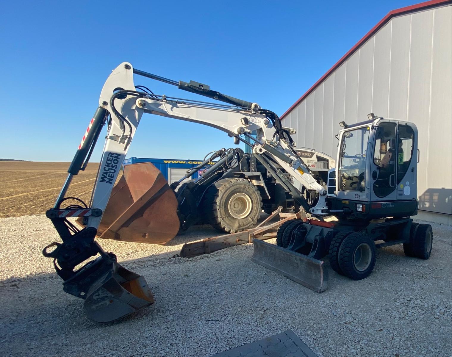 Wacker Neuso 6503-2 Schnellwechsler/1xLöffel/Klima