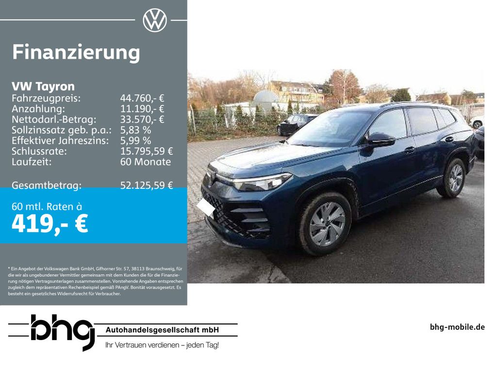 Image of Volkswagen Tayron