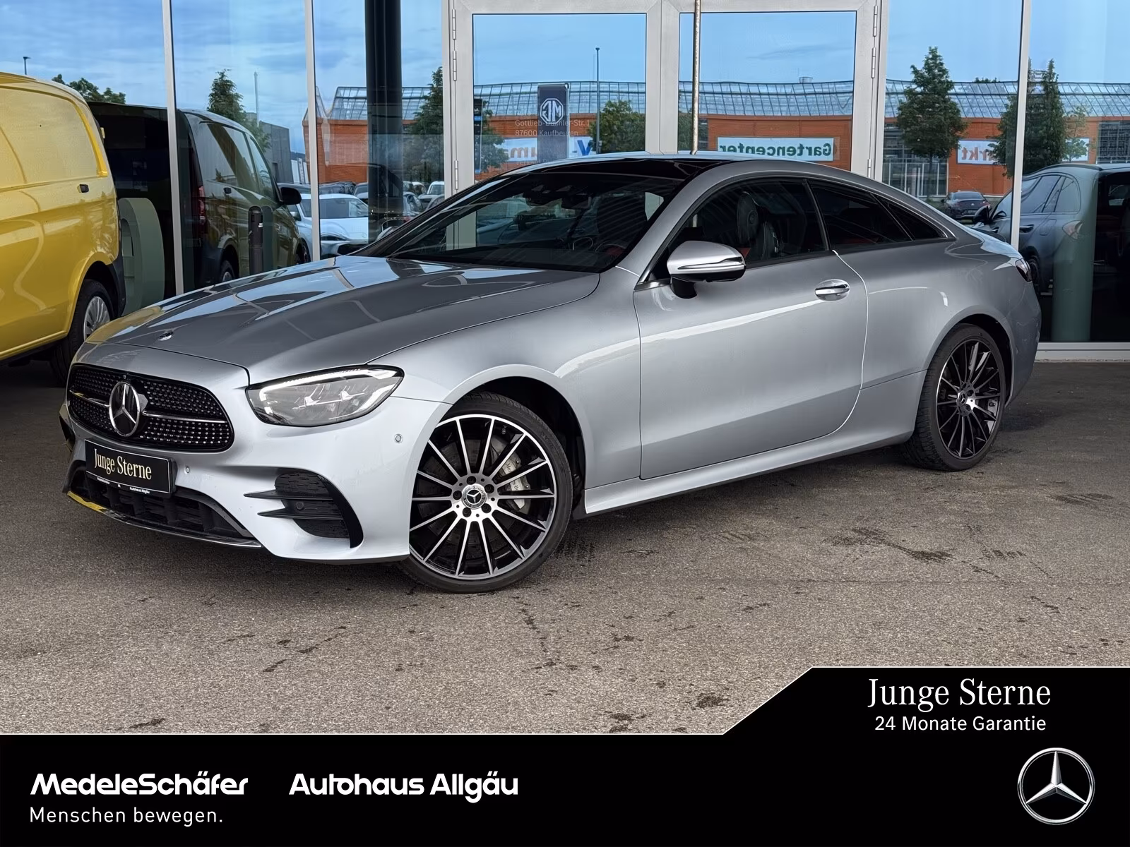 Mercedes-Benz E 400 d 4M Coupé AMG Distr PanoSD Standheiz Mem