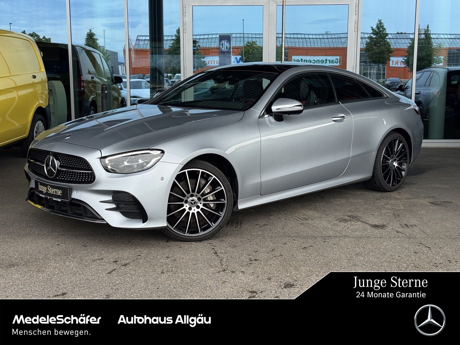 MERCEDES-BENZ E 400 d 4M Coupé AMG Distr PanoSD Standheiz Mem