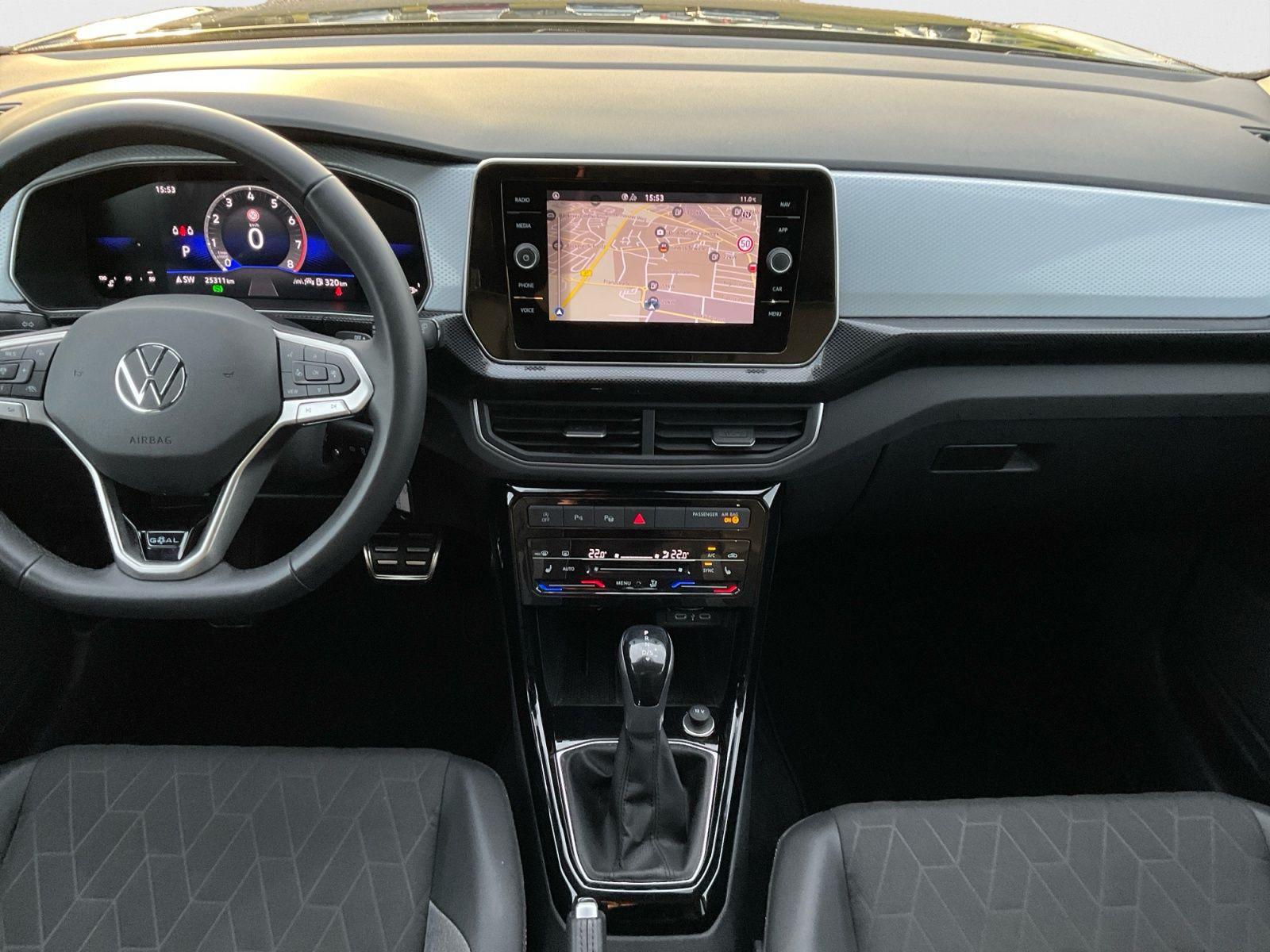 Volkswagen T-Cross GOAL 1.0 TSI DSG Allwetterreifen AHK Nav, миниатюра 11