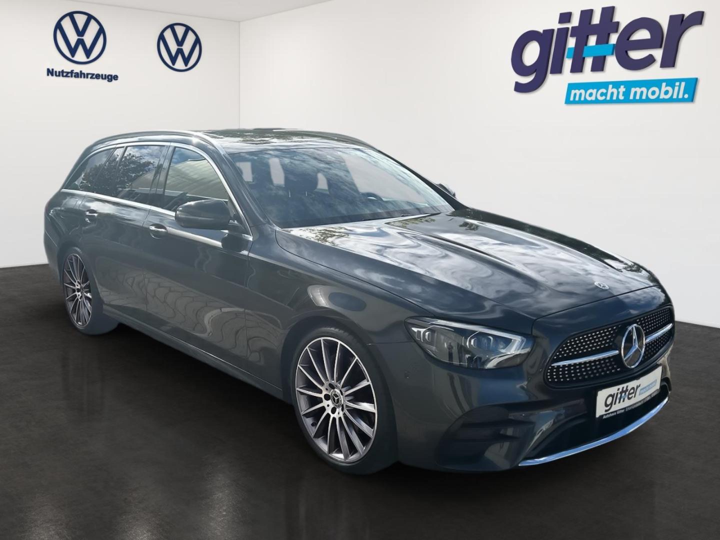 Mercedes-Benz E 220 T AMG LINE AHK PANNO LED BURMESTER BSM NAV