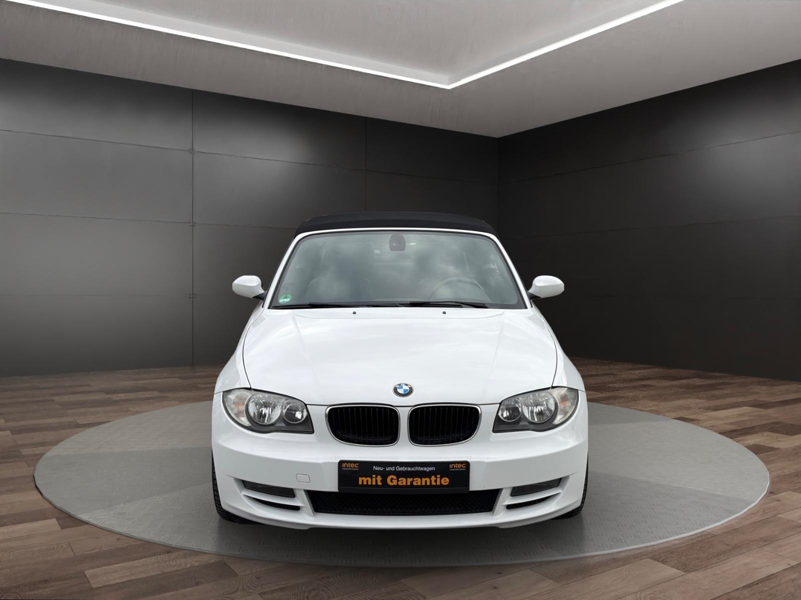 BMW 118 1 Cabrio 118d*TÜV NEU*KLIMA*SCHECKHEFT*