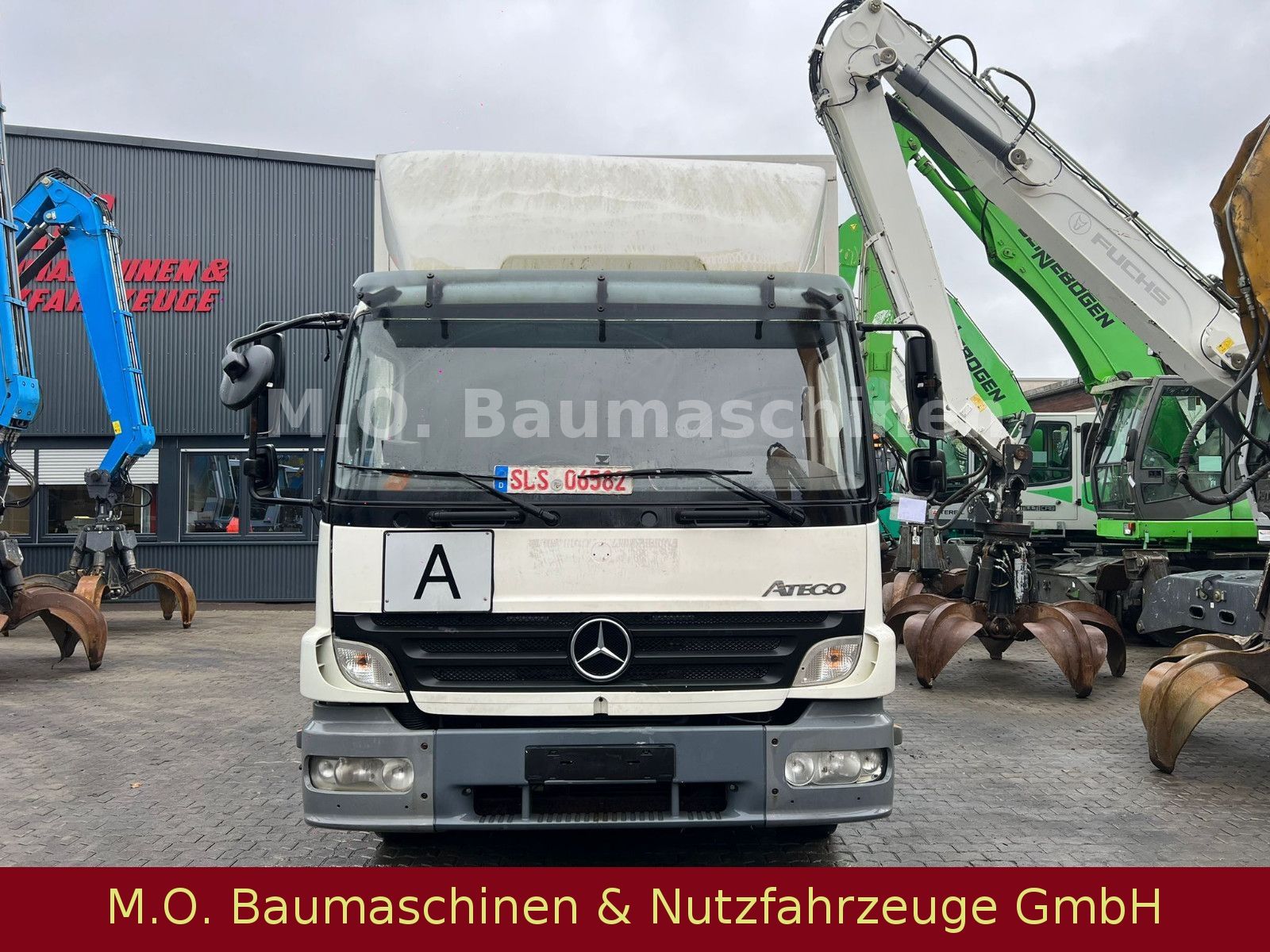 Fahrzeugabbildung Mercedes-Benz Atego 1222 / Euro 3 / 4x2 / Ladebühne MBB /