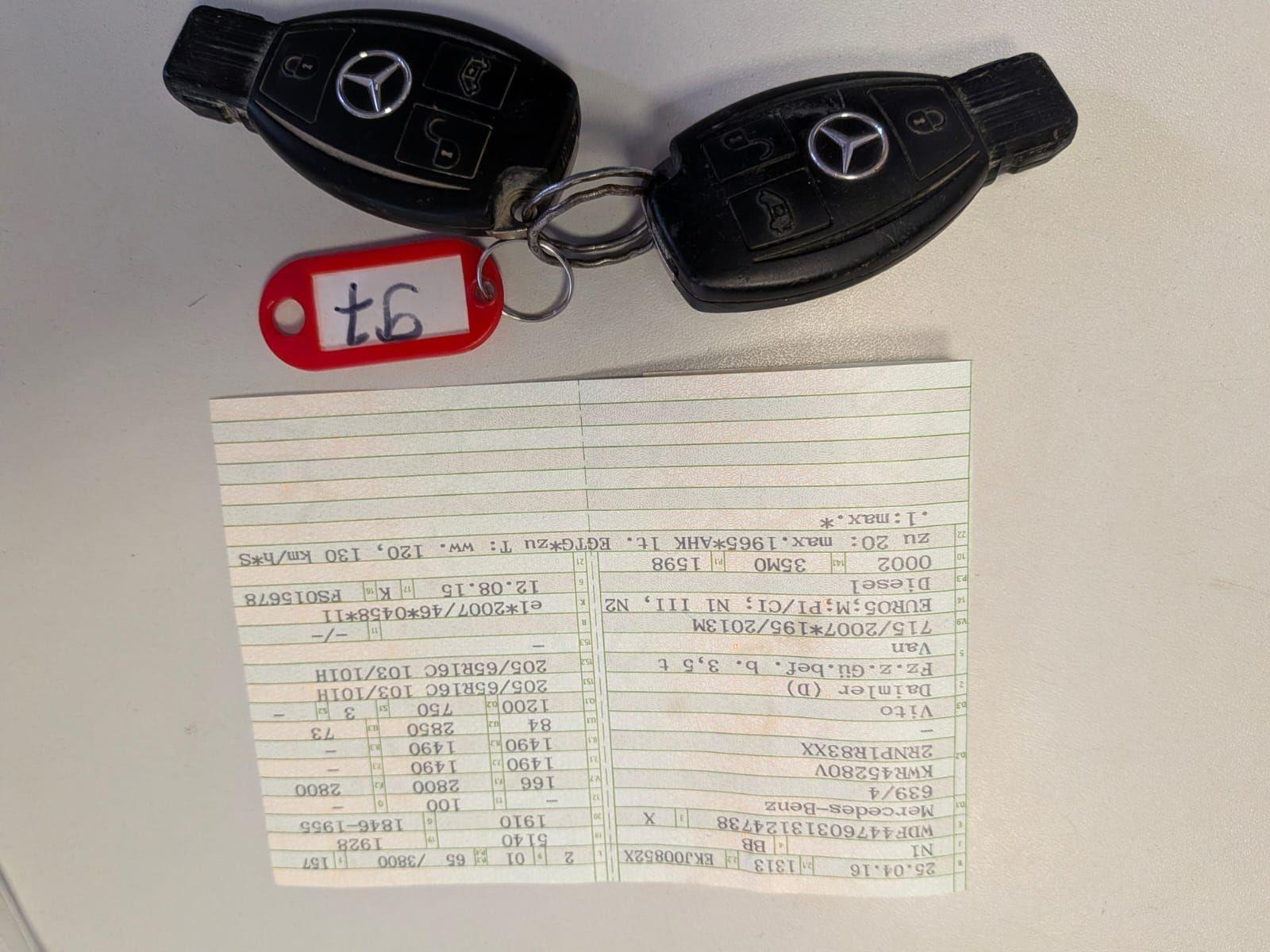 Mercedes-Benz Vito lang 1.6 CDI keine Klima Motor defekt
