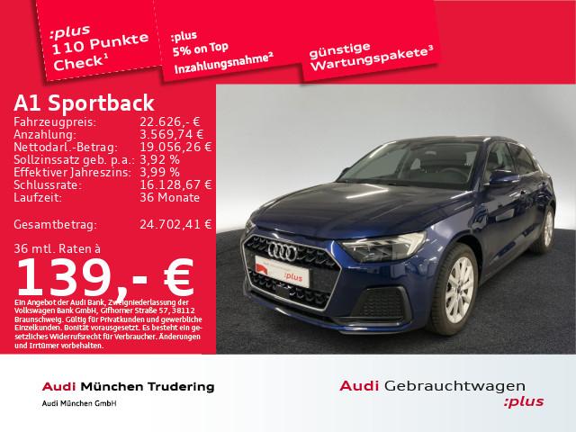 Audi A1 Sportback 30 TFSI S tronic Advanced ACC/Virtu